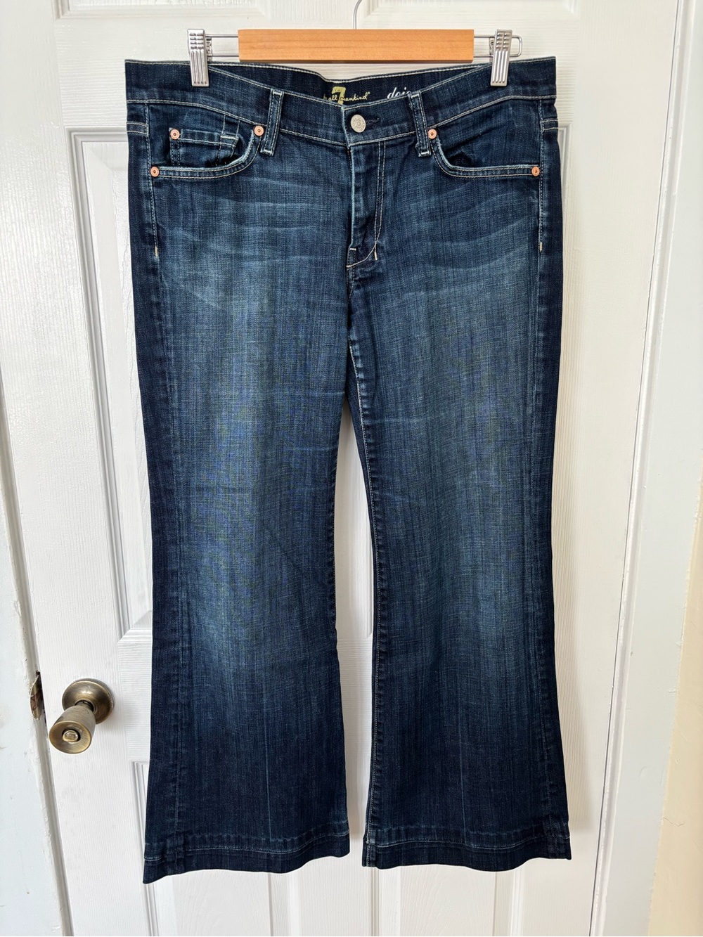Vintage 7 For All Mankind Dojo Jeans Size 31 ALTERED